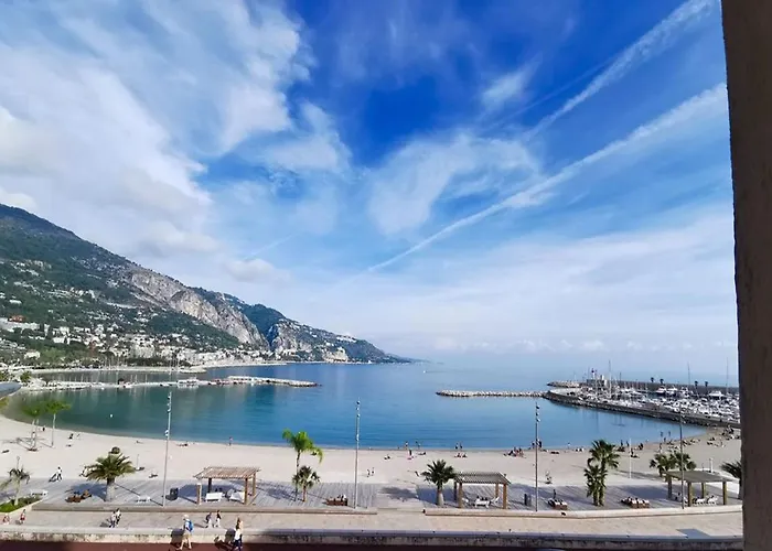 Lejlighed Les Sablettes Panoramic Sea View Menton