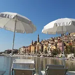 Les Sablettes Panoramic Sea View Menton