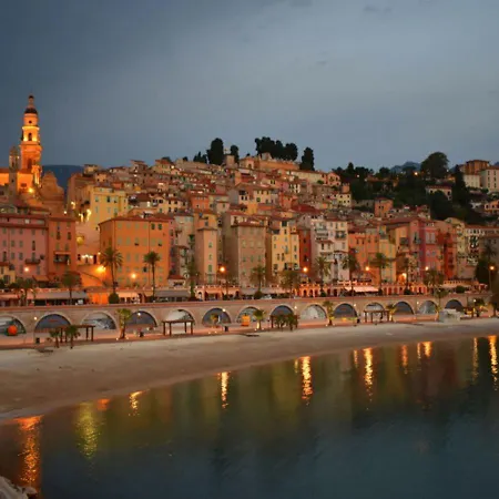 Les Sablettes Panoramic Sea View Menton
